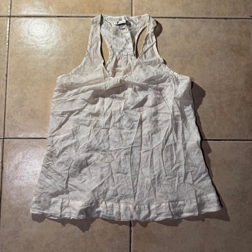 Y2k victorias secret white tank shirt Size M in Womens